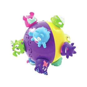 Girls Pink Cotton Logo Dress